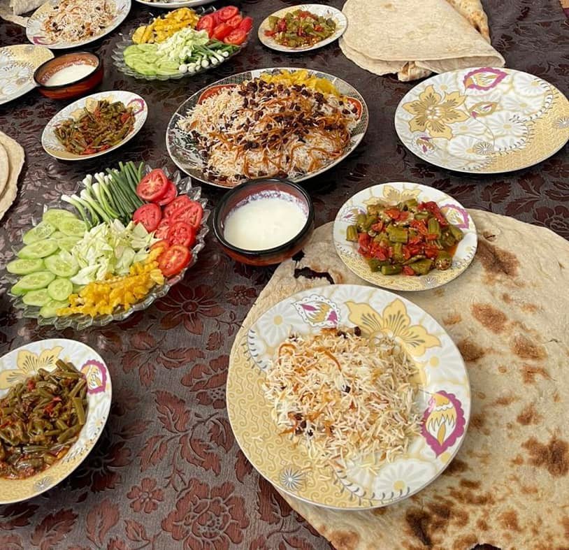 Traditional Afghan cuisine